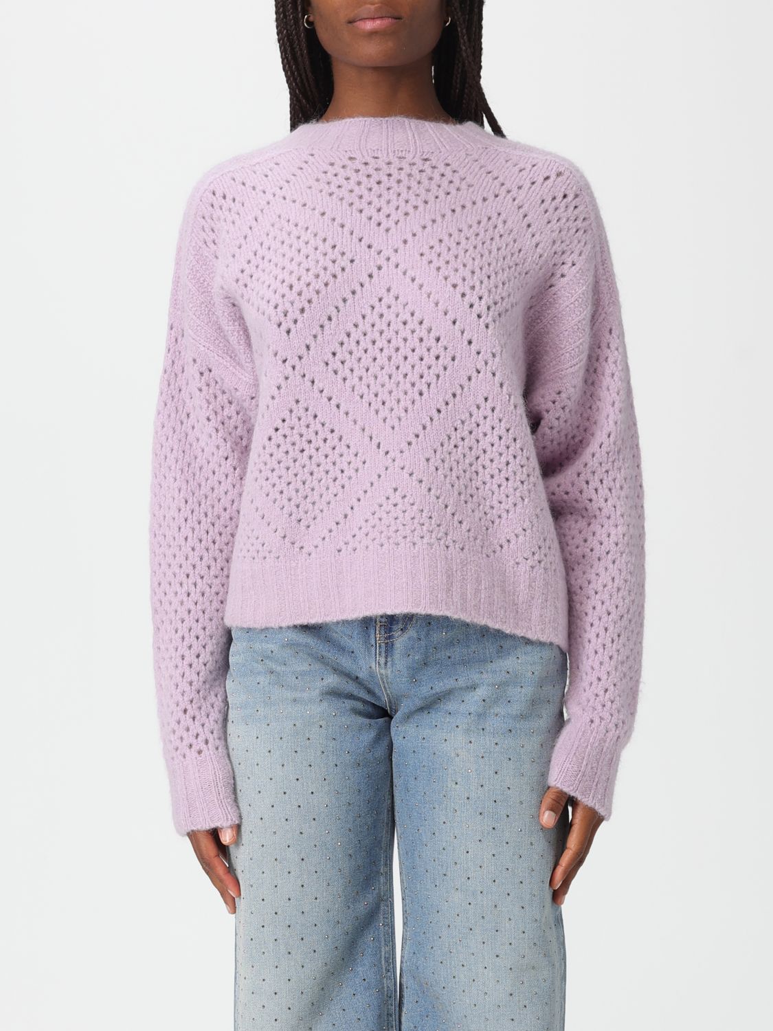 Sweater Woman color Lavander