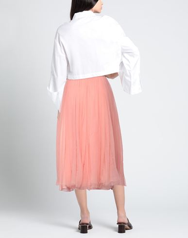 Woman Midi skirt Pink Size 4 Polyamide