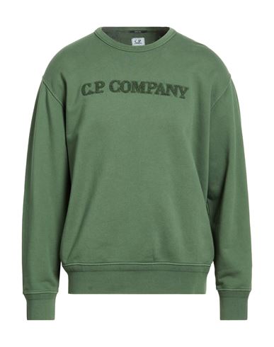 C. p. Company Man Sweatshirt Green Size XS Cotton