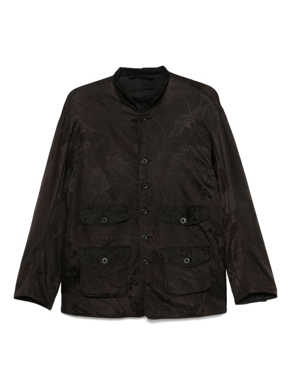 Christian Peau silk jacket - Brown
