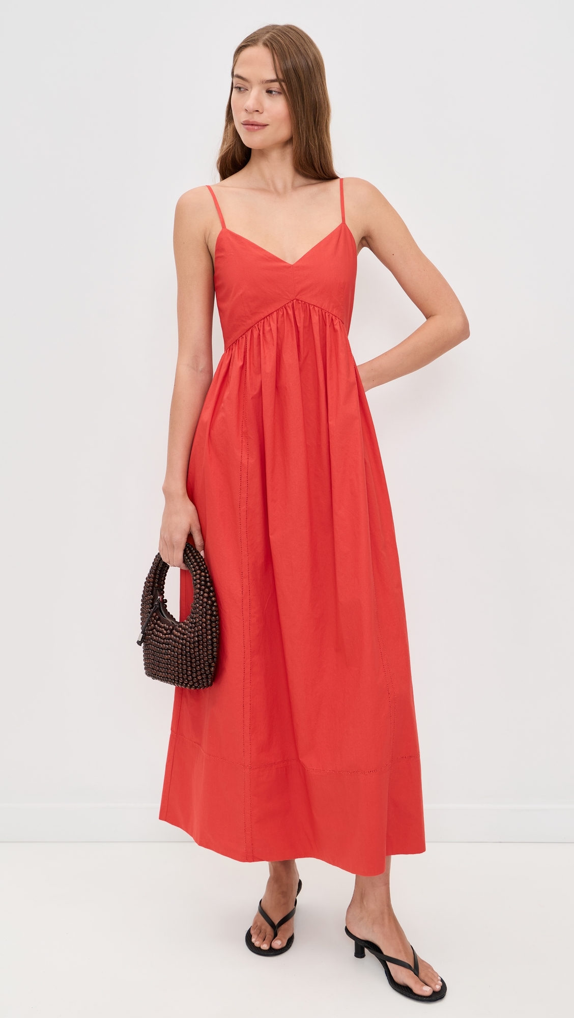Peninsula Dress Tomato
