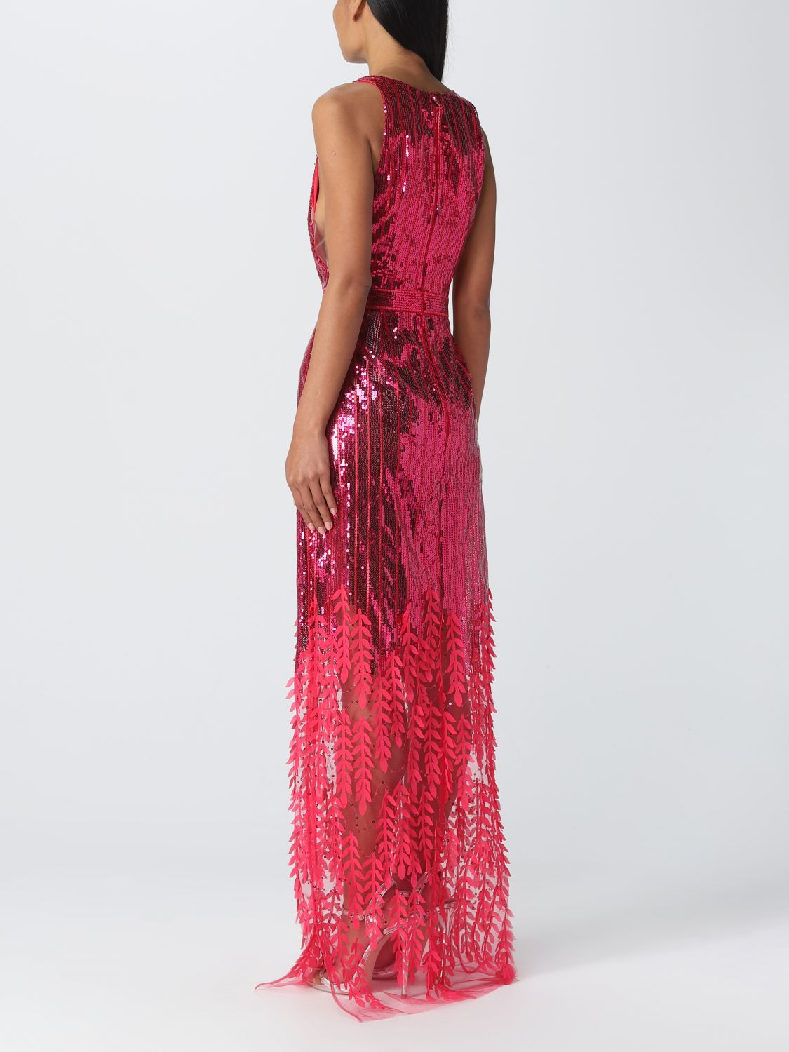 Dress Woman color Fuchsia