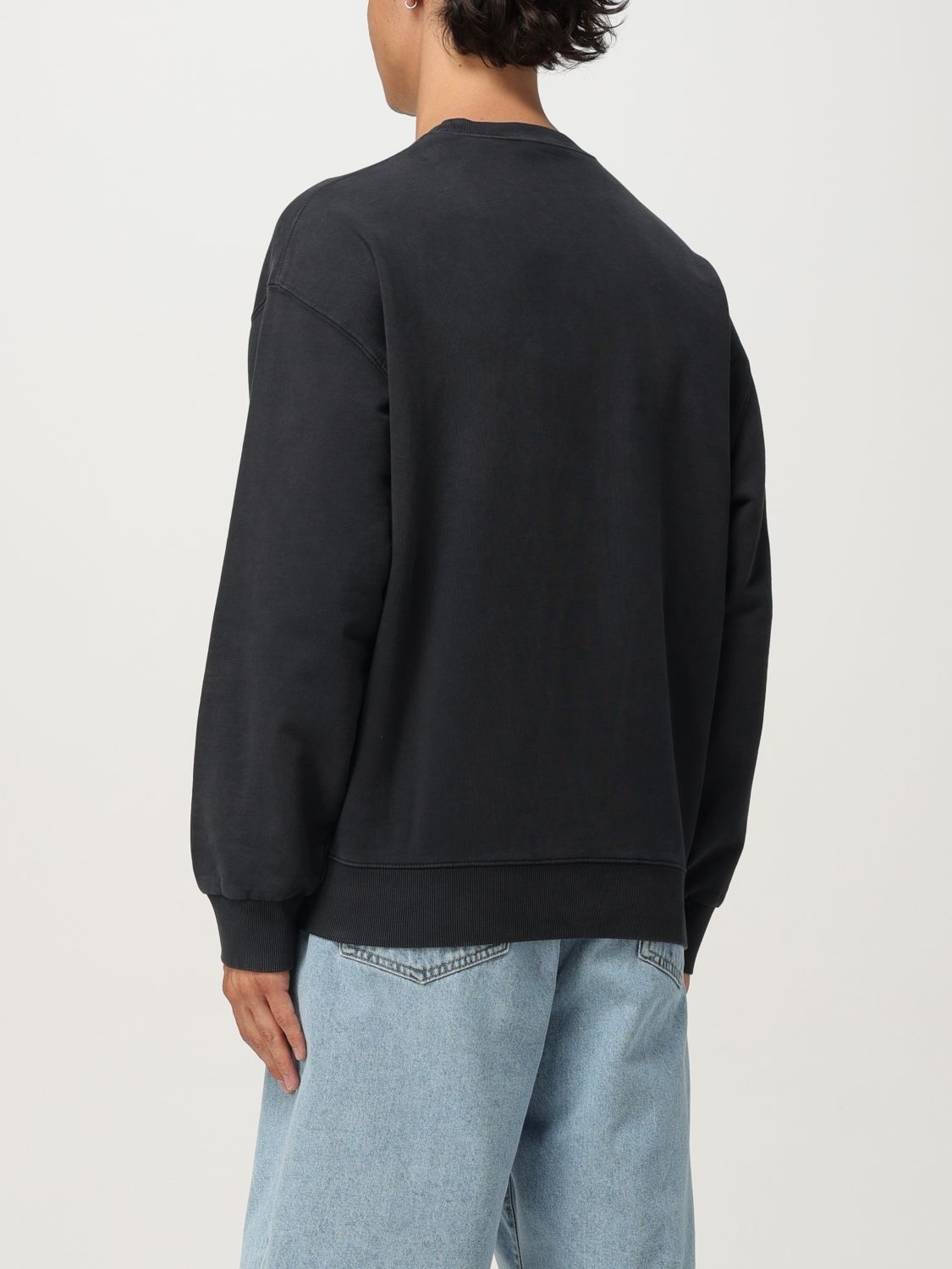 Sweatshirt Men color Black