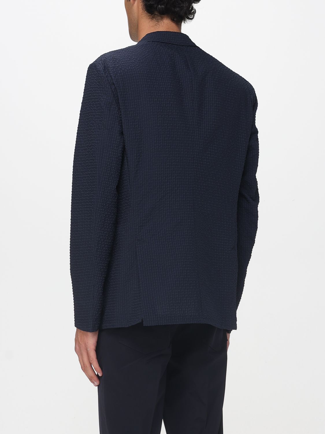 Jacket Men color Blue