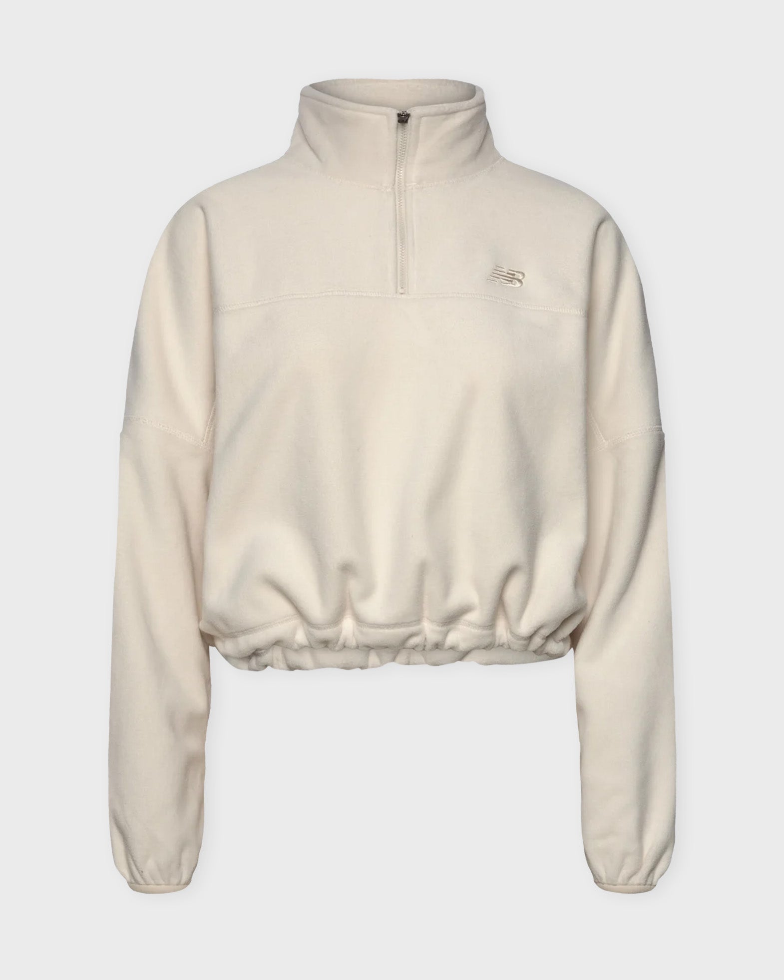 New Balance Sweater Polar Fleece Half Zip Linen