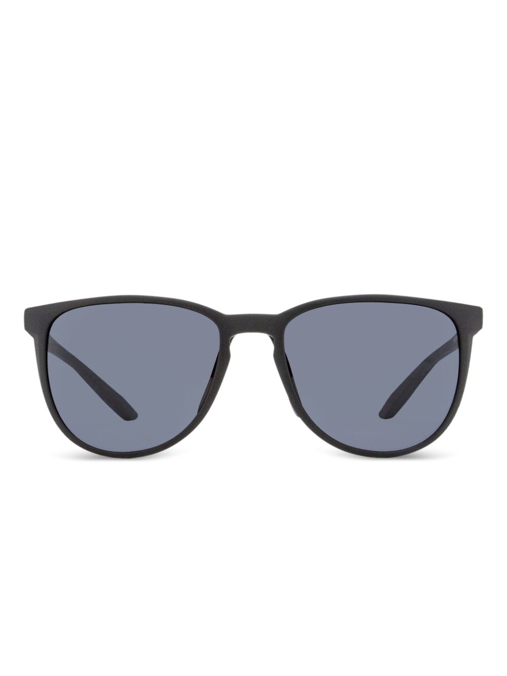 Oval-frame sunglasses - Black