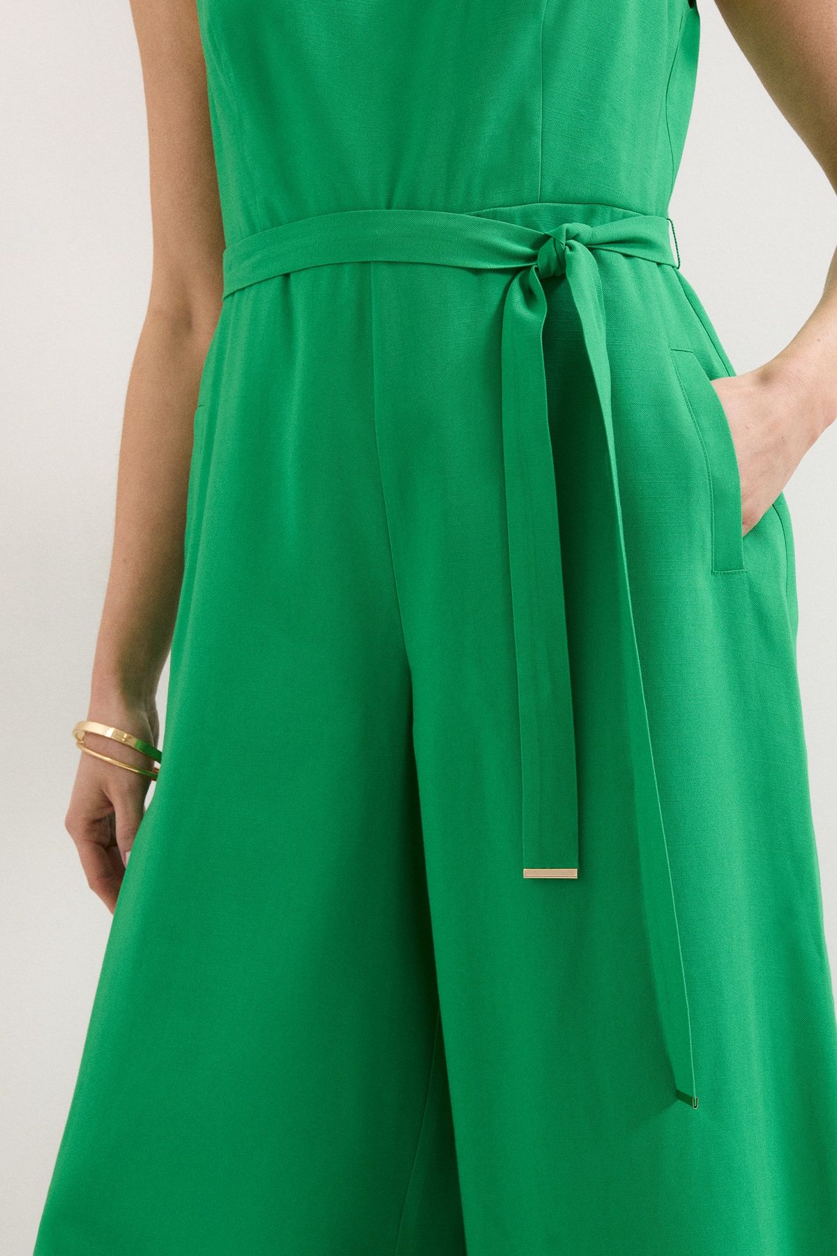 Phase Eight Marta Wide Leg Jumpsuit In Emerald