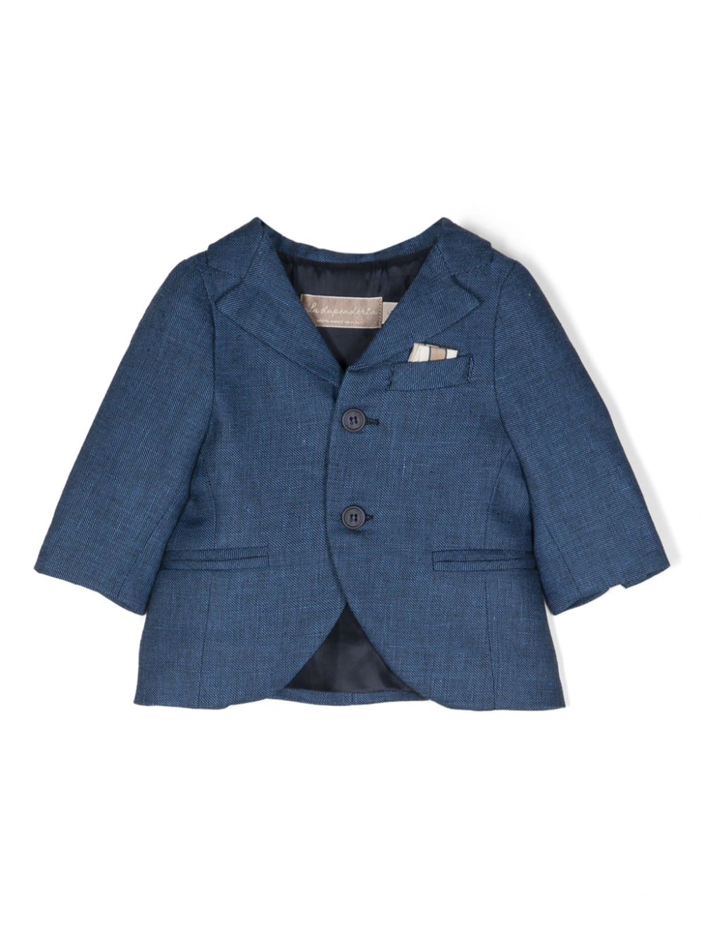 Single-breasted blazer - Blue