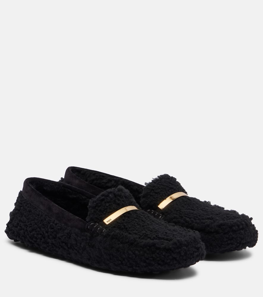 Gommino teddy driving shoes