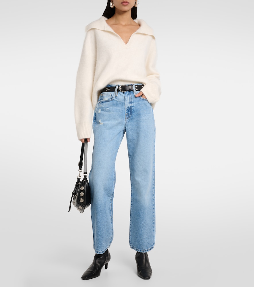 Le Jane high-rise straight jeans
