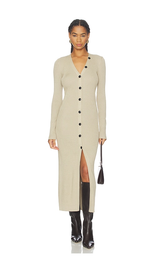 & Reckless Valentina Cardigan in Beige. - L also in M, S