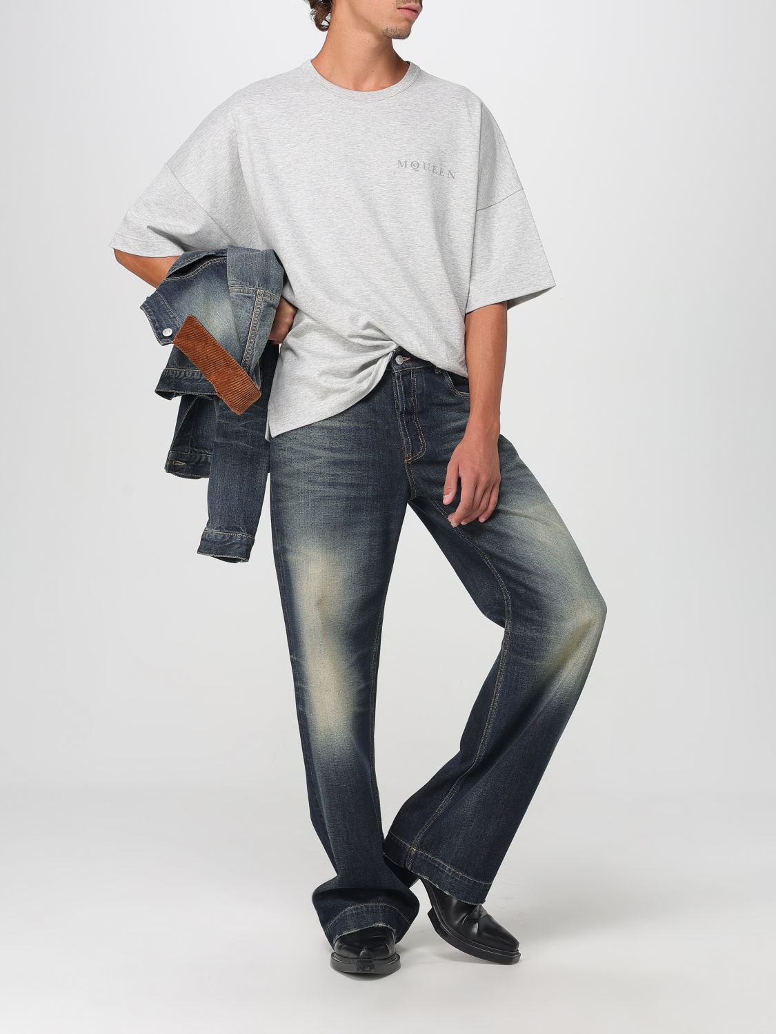 Jeans Men color Blue