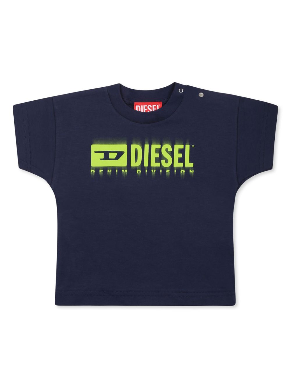 Logo-print T-shirt - Blue