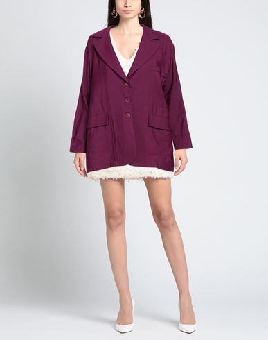 Collection Privēe? Woman Blazer Purple Size 6 Polyester