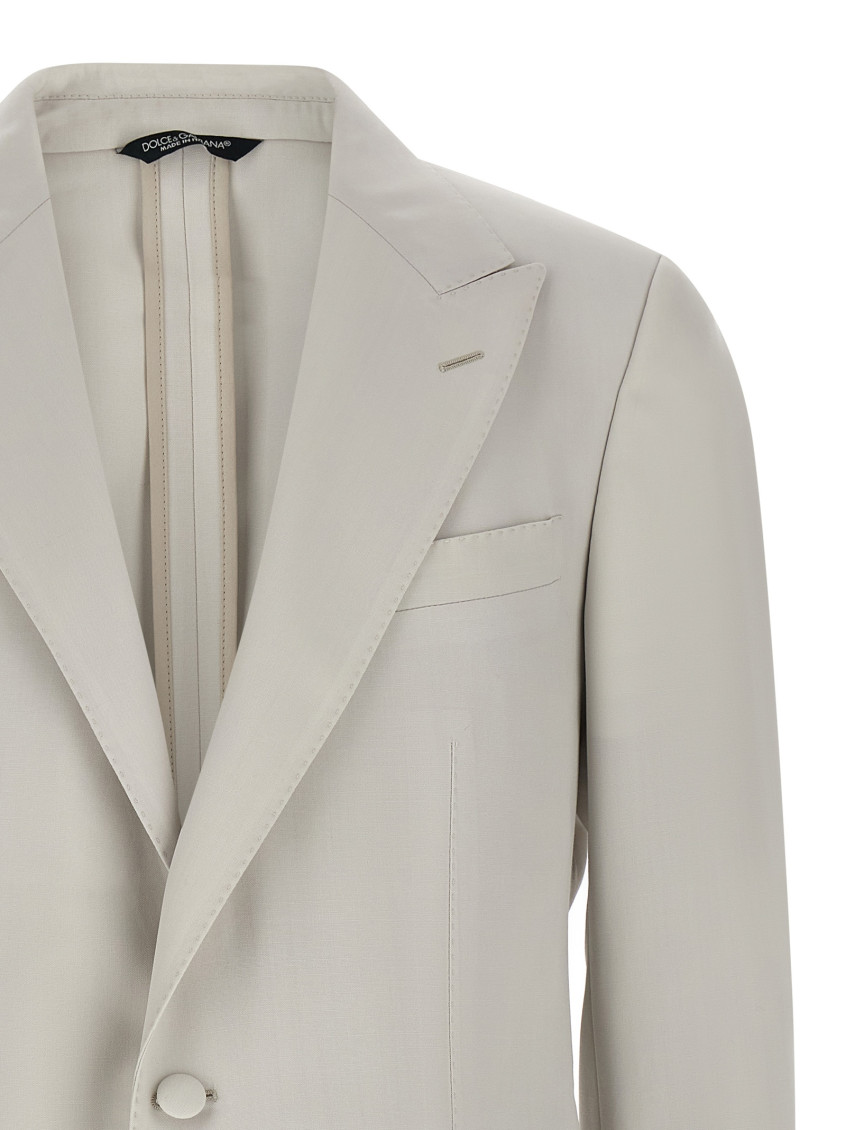 White Wool Blazer