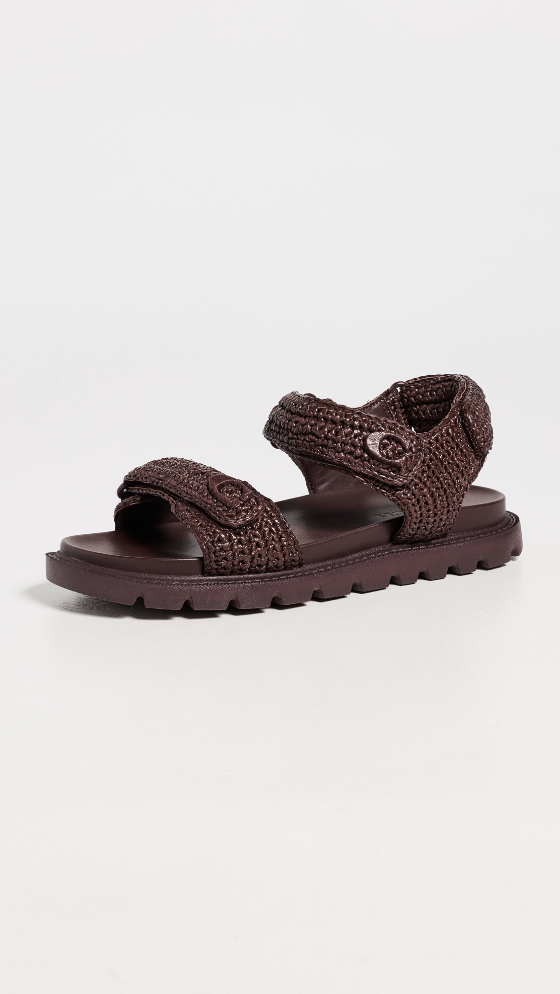 Brynn Sandals Maple Raffia