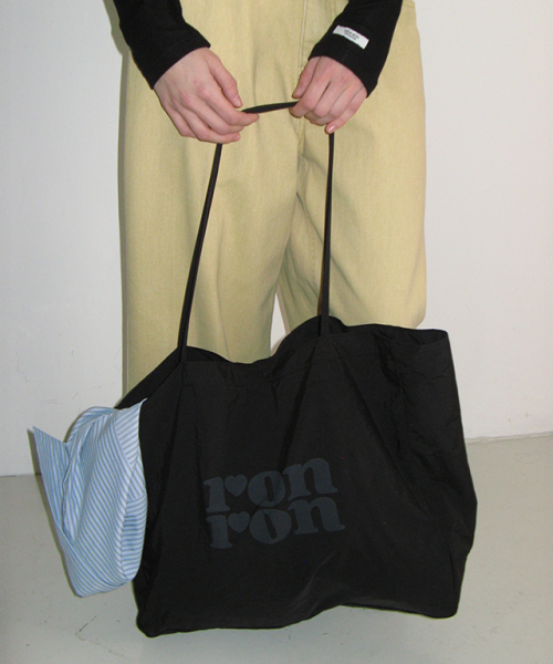 LOGO NYLON SHOPPER
