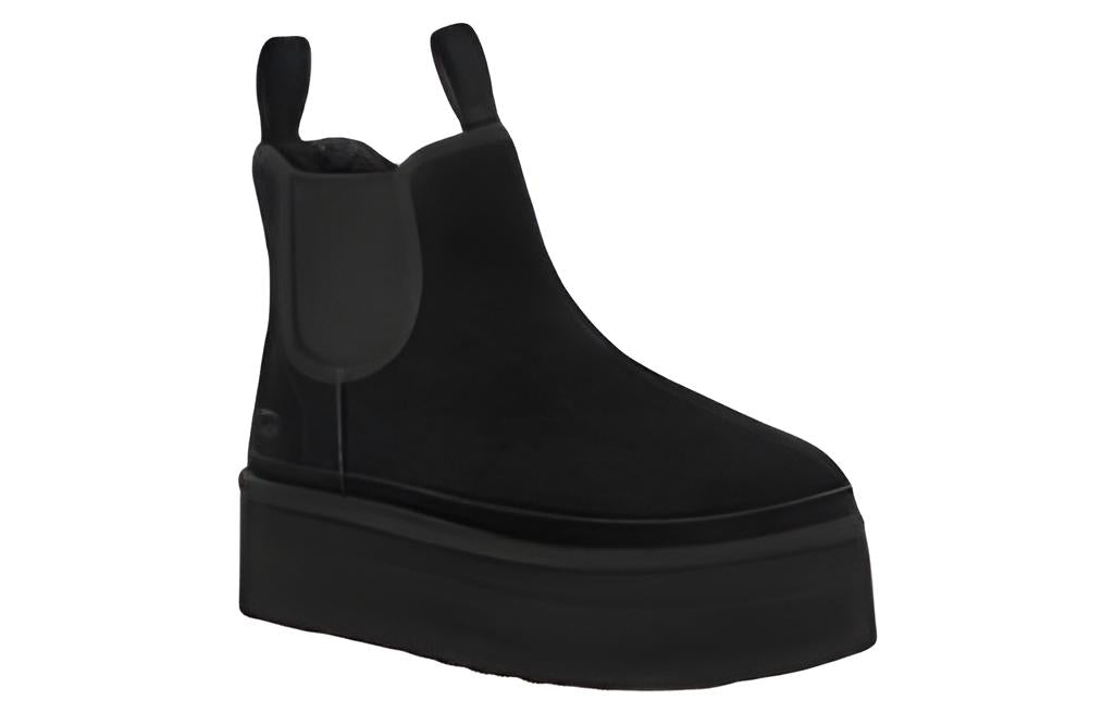 (WMNS) Neumel Platform Chelsea Boot 'Black'