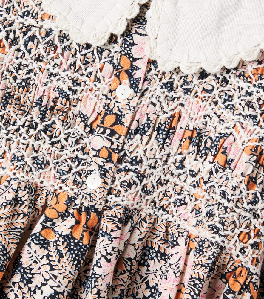 Elora embroidered cotton dress