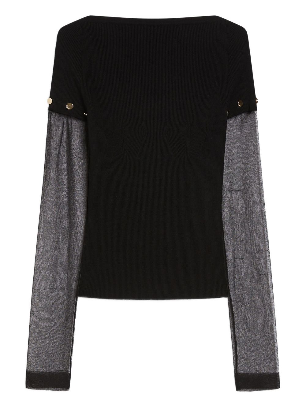 Max Mara ribbed top - Black