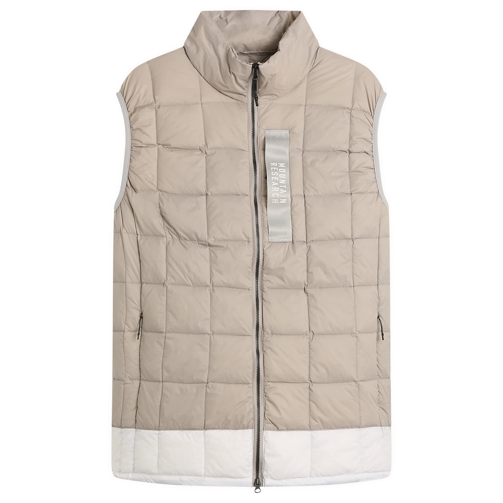 Men's x Mountain Research Down Zip Vest Grey