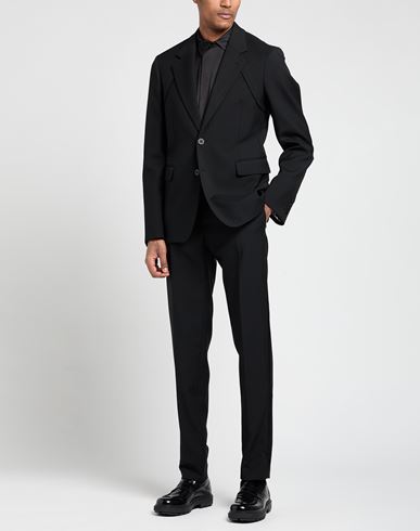 Man Blazer Black Size 36 Wool