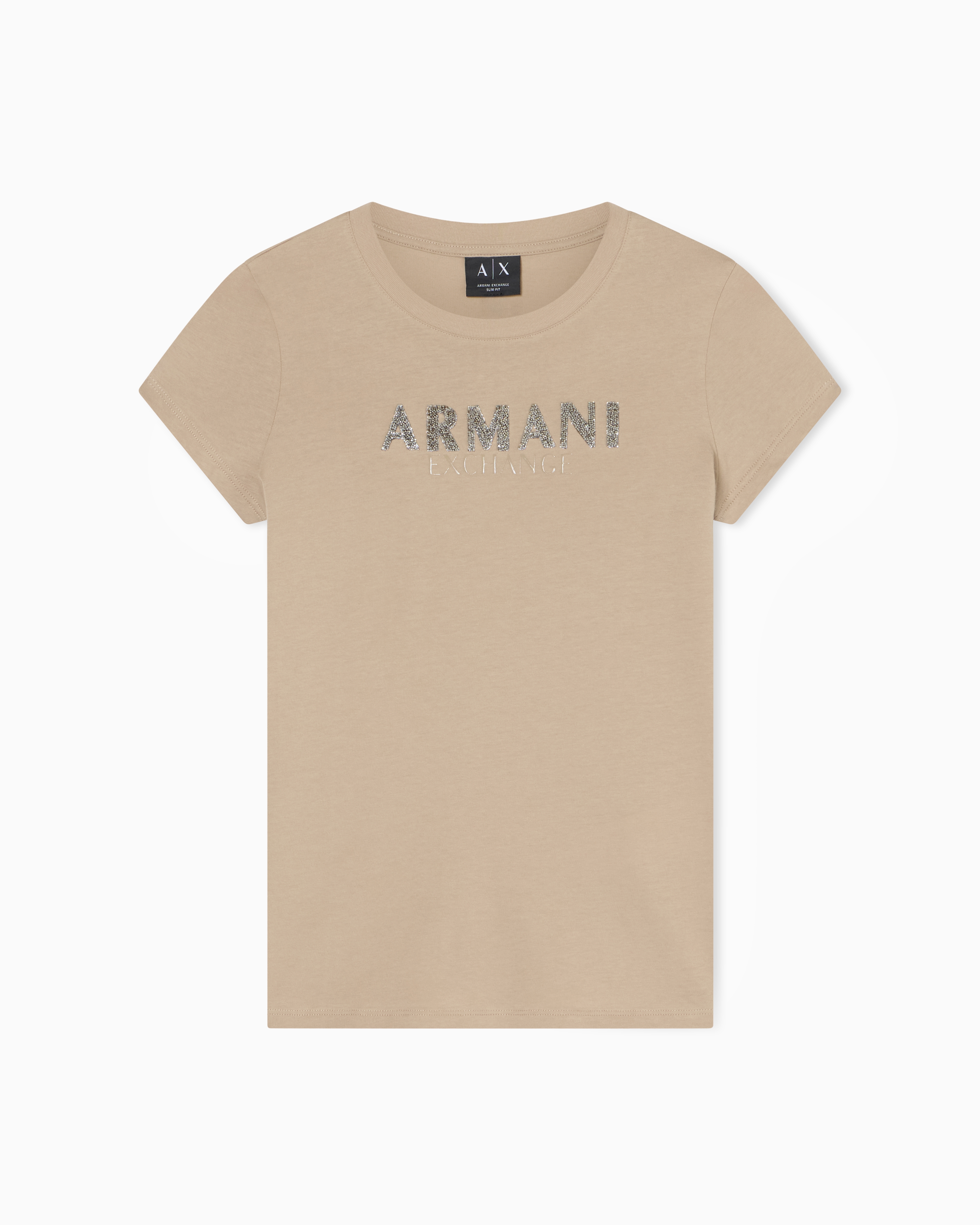 Slim fit T-shirt in cotton jersey