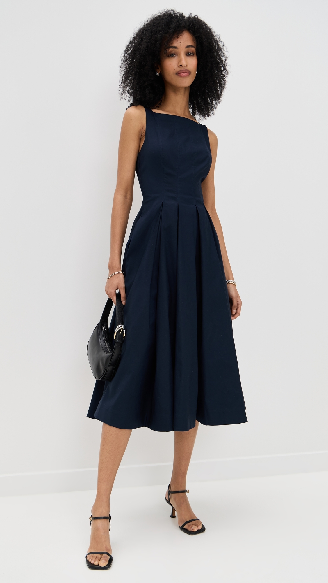 Reformation Jovana Dress Midnight