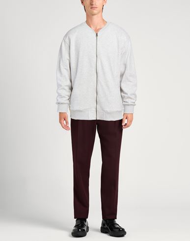 Man Sweatshirt Light grey Size L Cotton, Polyester