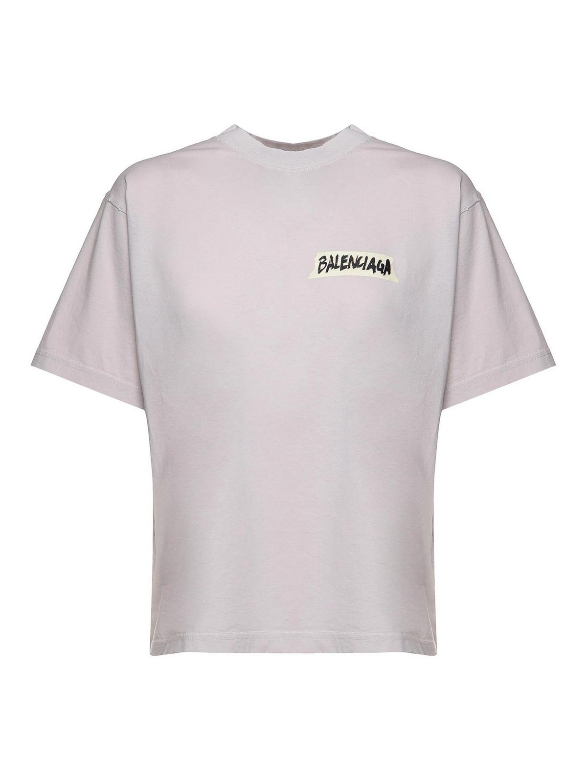 Balenciaga - medium fit t shirt crew neck