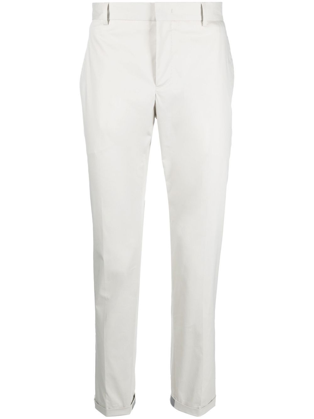 Turned-up hem trousers - Neutrals