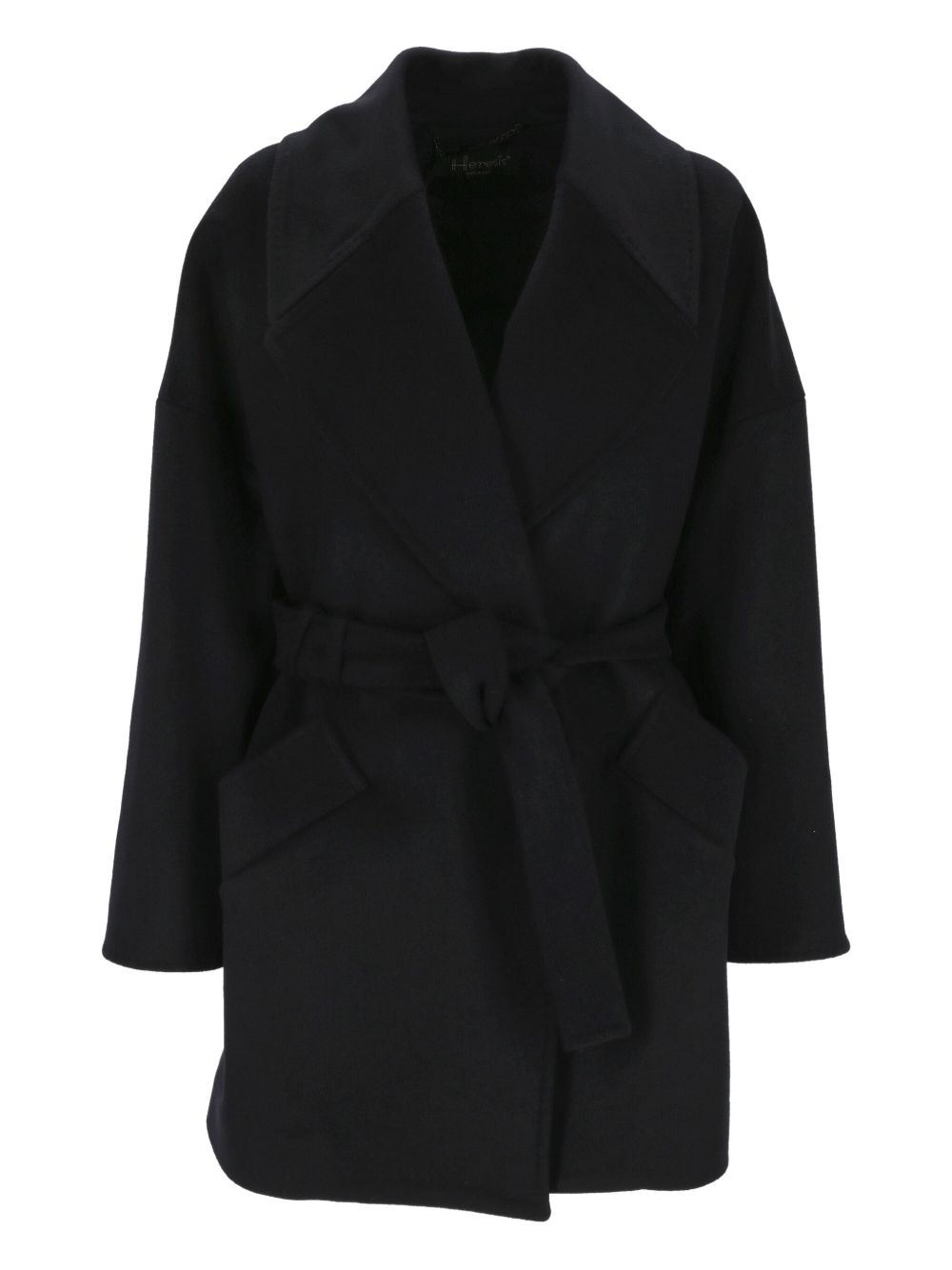 HERESIS wool coat - Blue