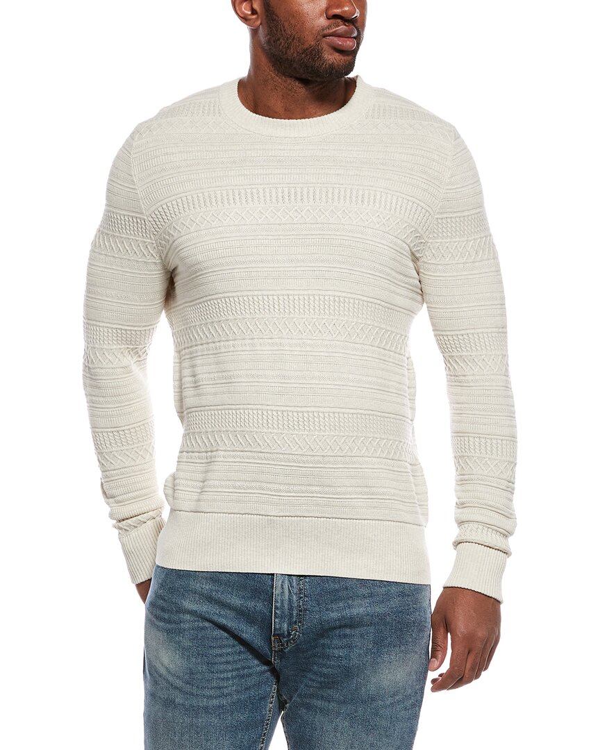Guernsey Knit Crewneck Sweater