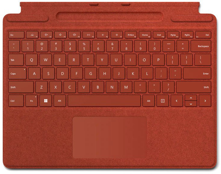 Surface Pro Poppy Red Signature Keyboard