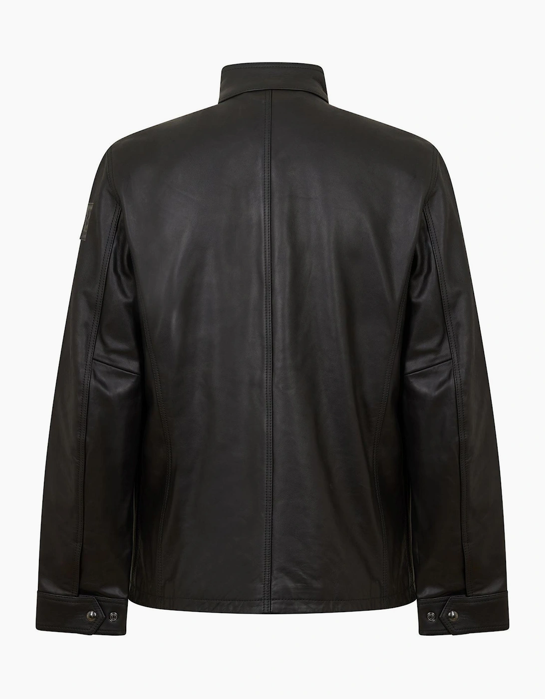 Belstaff Men's Grant Leather Jacket - Black - : 36/Regular