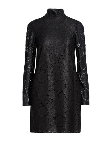 Woman Mini dress Black Size 4 Viscose