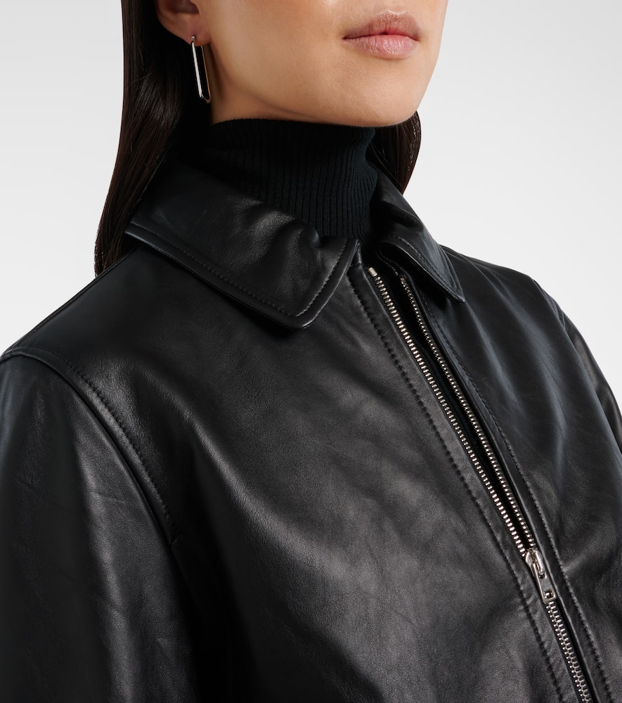 Leather jacket