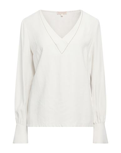 Woman Top Light grey Size 6 Viscose, Polyester