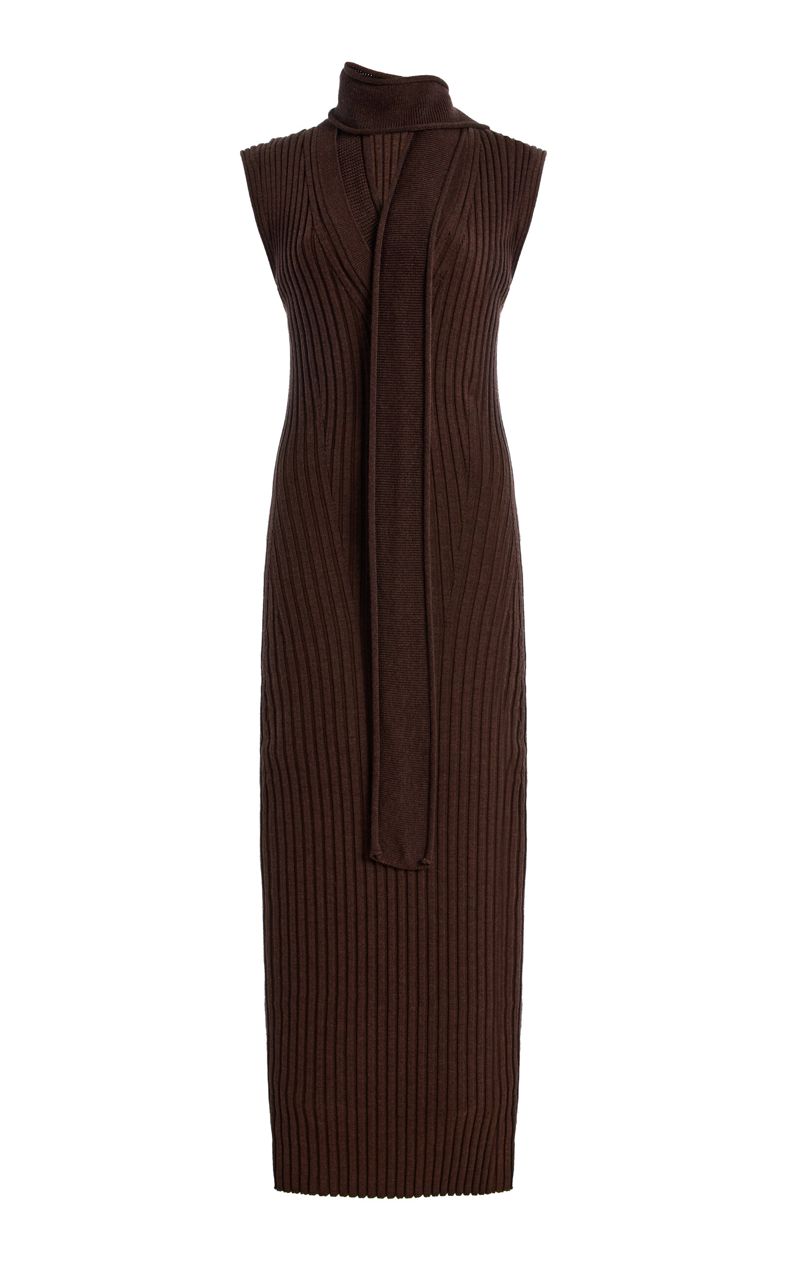 Wool Scarf Dress - Moda Operandi