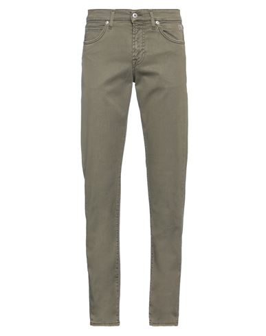 Roÿ Roger's Man Pants Military green Size 38 Cotton, Lyocell, Elastane