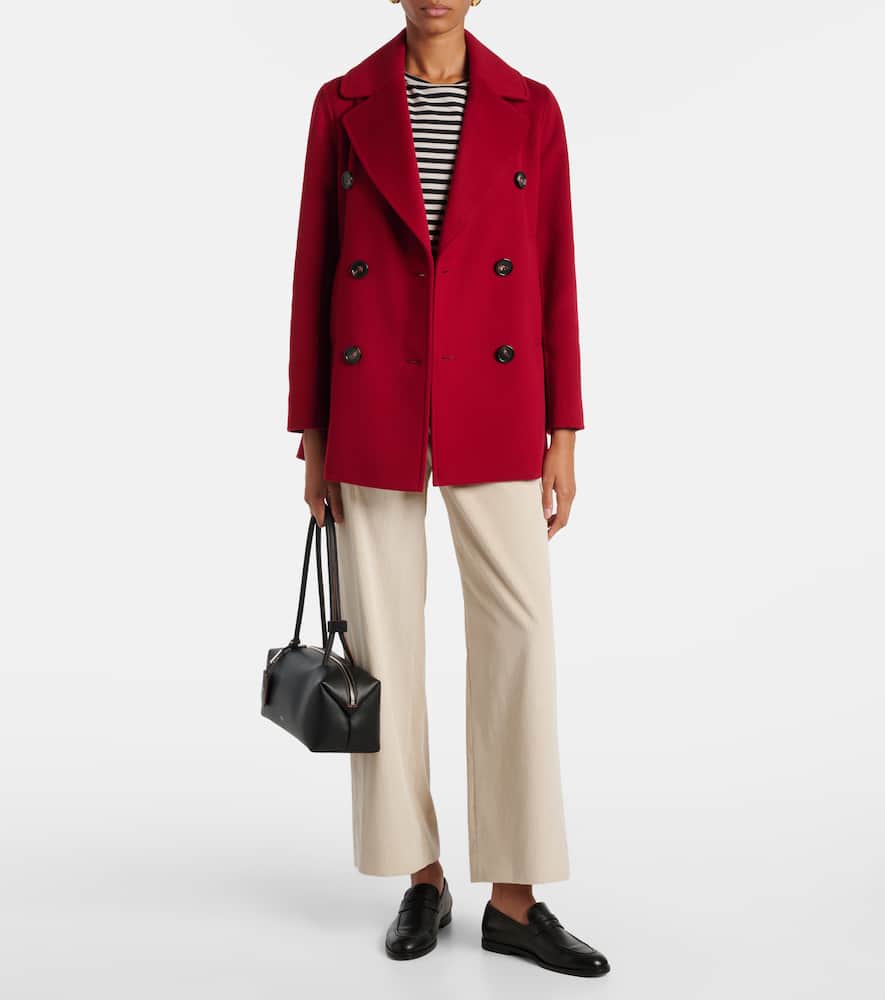 Eneide cotton corduroy wide-leg pants