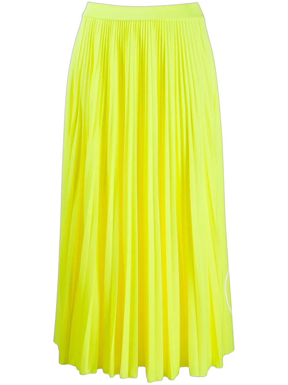 Pleated Skirt — Yellow
