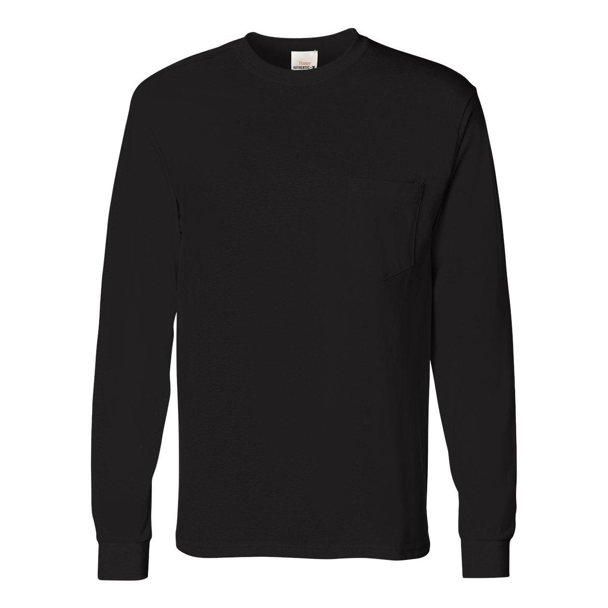 Authentic Long Sleeve Pocket T-Shirt