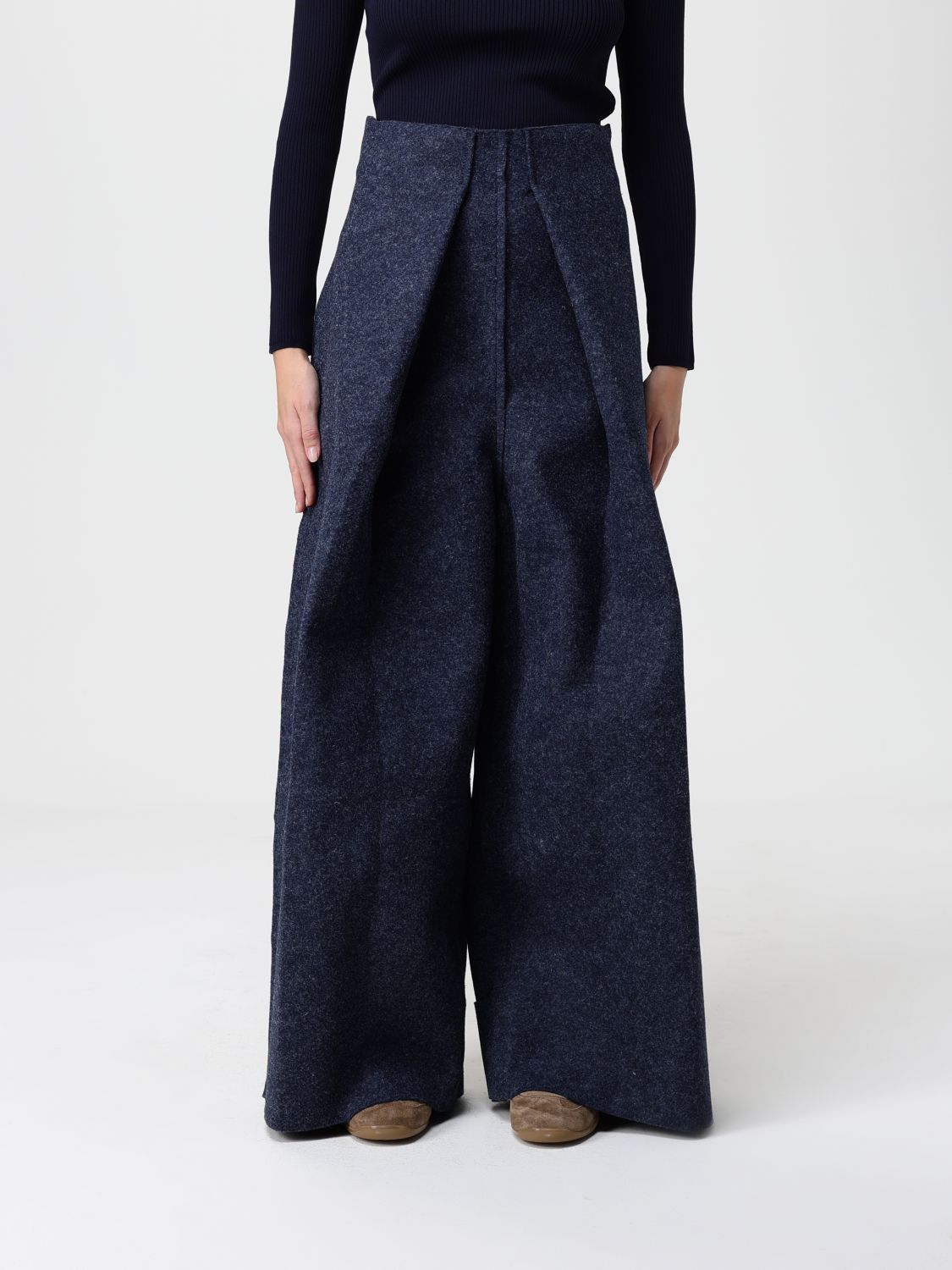 Pants Woman color Apricot