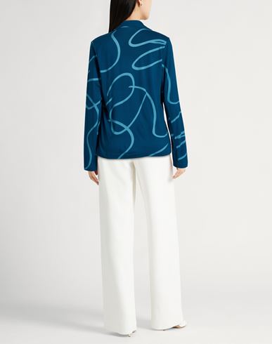 Woman Blazer Deep teal Size 1 Viscose, Elastane