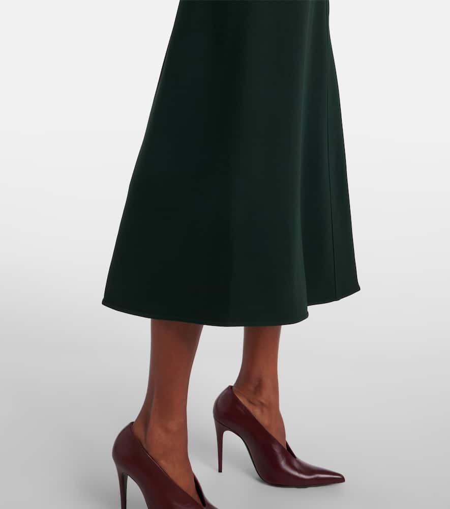Dolman cady midi dress