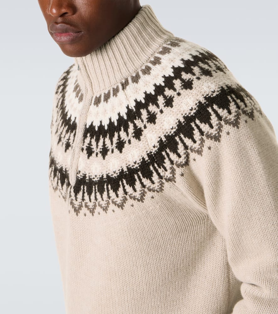 Mr Saint Gervais half-zip sweater