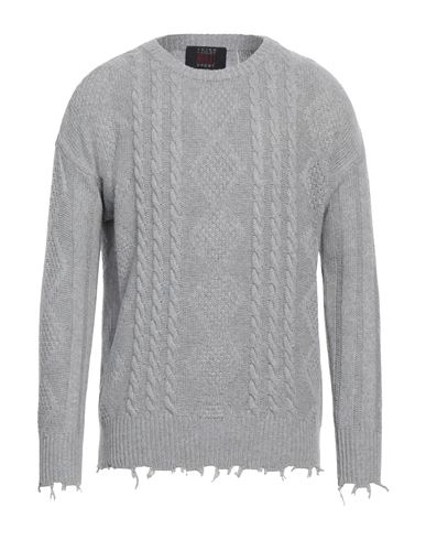 Man Sweater Grey Size XL Wool, Viscose, Nylon, Cashmere