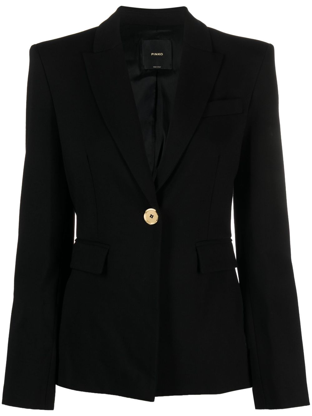 Single-breasted blazer - Black