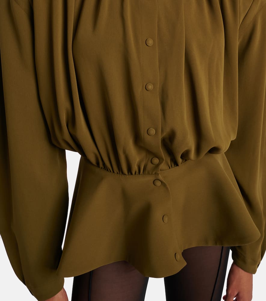 Re/edit Hiver Russe crêpe twill blouse